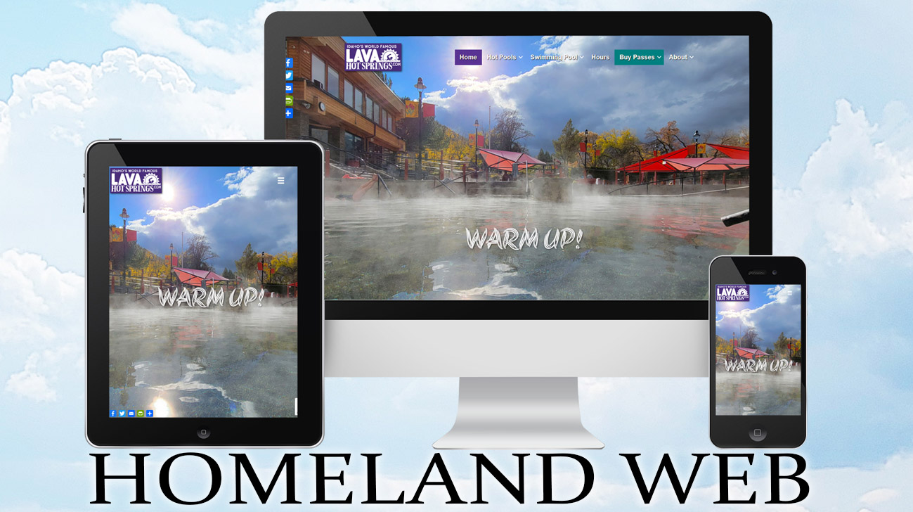 Homeland Web Responsive Website Design in Southeast Idaho