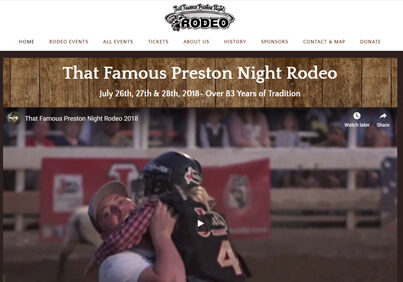 That Famous Preston Night Rodeo in Preston Idaho